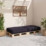 Puf modular Antracit 70x70x36 Material