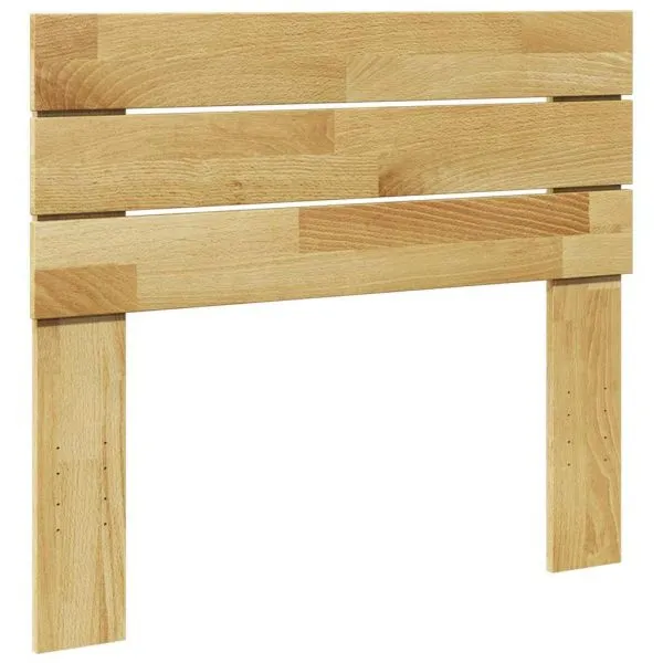 Tăblie de pat 90 cm din lemn masiv de stejar