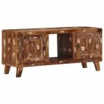 Dulap TV 105x46x32 cm lemn masiv recuperat