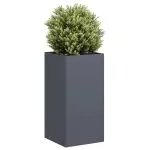 Jardinieră Antracit 40x40x80 cm Oțel laminat la rece