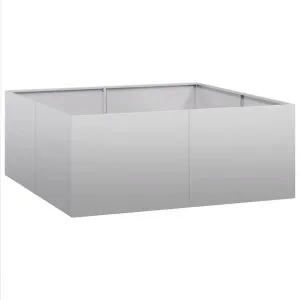 Jardinieră 100x100x40 cm oțel galvanizat