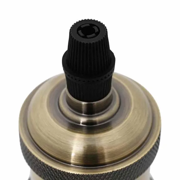 Suporturi de lampă 2 buc Bronz E27