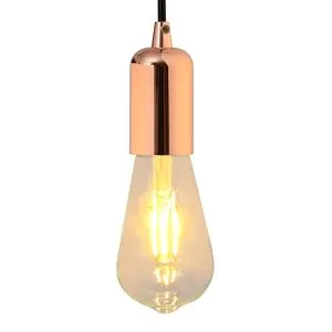 Suporturi de lampă 2 buc Rose Gold E27