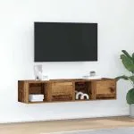 Dulapuri TV 2 buc Lemn vechi 60x31x25,5 cm Lemn prelucrat