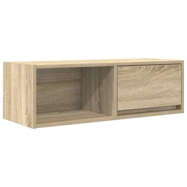 Dulap TV Stejar Sonoma 80x31x25,5 cm Lemn prelucrat