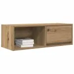 Dulap TV Artisan Stejar 80x31x25,5 cm Lemn prelucrat