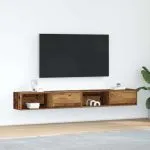 Dulapuri TV 2 buc Lemn vechi 100x31x25,5 cm Lemn prelucrat