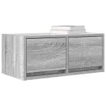 Dulap TV Gri Sonoma 60x31x25,5 cm lemn prelucrat