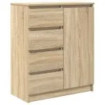 Bufetă cu sertare Stejar Sonoma 71x35x84 cm Lemn prelucrat