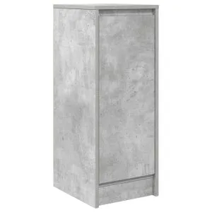 Bufetă Gri Beton 29,5x34x76 cm Lemn prelucrat
