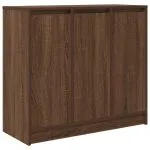 Bufetă Stejar maro 85x34x76 cm Lemn prelucrat