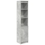 Tablou beton gri 37,5x35x180 cm Lemn prelucrat