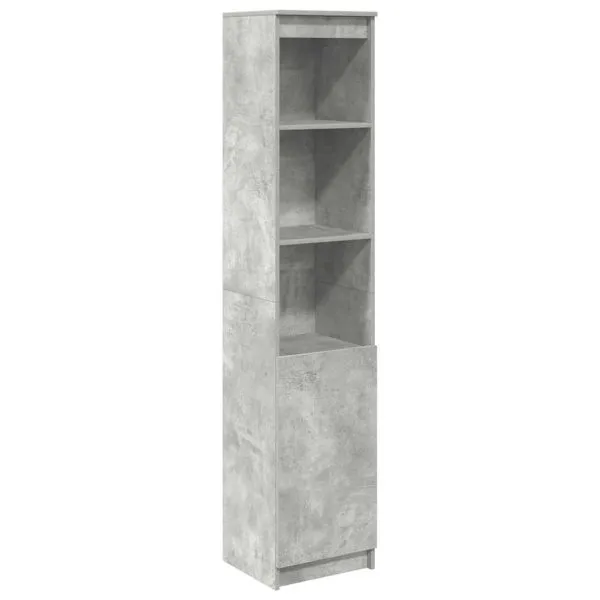 Tablou beton gri 37,5x35x180 cm Lemn prelucrat