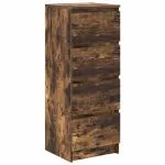 Bufetă Stejar afumat 37,5x35x99 cm Lemn prelucrat