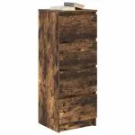 Bufetă Stejar afumat 37,5x35x99 cm Lemn prelucrat
