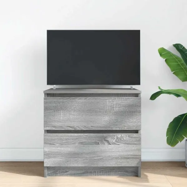 Dulap TV Gri Sonoma 60x35x54 cm lemn prelucrat