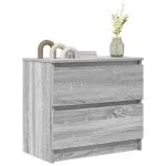 Dulap TV Gri Sonoma 60x35x54 cm lemn prelucrat