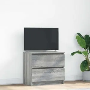 Dulap TV Gri Sonoma 60x35x54 cm lemn prelucrat