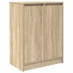 Dulap Pantofi Stejar Sonoma 57x34x76 cm Lemn prelucrat