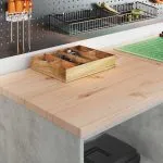 Dulapuri de garaj 2 buc Lemn prelucrat gri beton