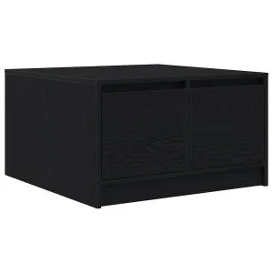 Masuta de cafea cu sertare Stejar negru 70,5x70x40 cm