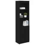 Tablou Stejar negru 50x35x180 cm Lemn prelucrat