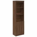 Dulapuri stejar maro 50x35x180 cm lemn prelucrat