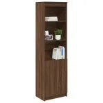 Dulapuri stejar maro 50x35x180 cm lemn prelucrat