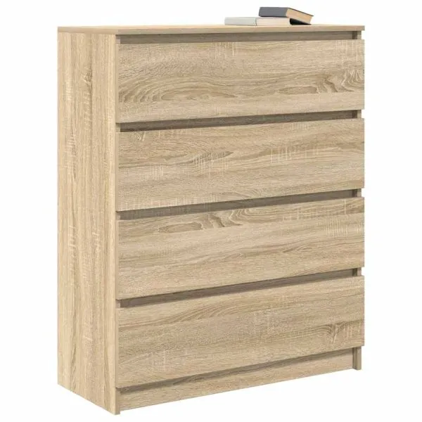 Bufetă Stejar Sonoma 80x35x99 cm Lemn prelucrat
