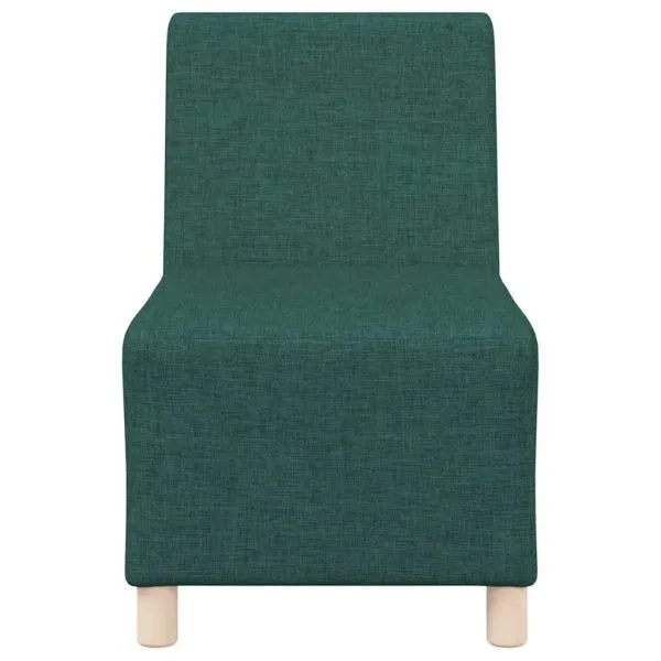 Fotoliu, verde închis, 55 cm, material textil