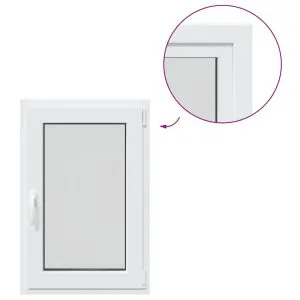 Fereastră de subsol RISOR 60×80 cm Pânz-întors DIN dreapta alb