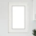 Fereastră de subsol RISOR 60×80 cm Pânz-întors DIN dreapta alb