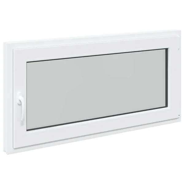 Fereastră de subsol RISOR 120×60 cm Pt&Turn DIN dreapta alb