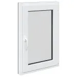 Fereastră de subsol 60×90 cm Pt&Turn DIN dreapta Antracit
