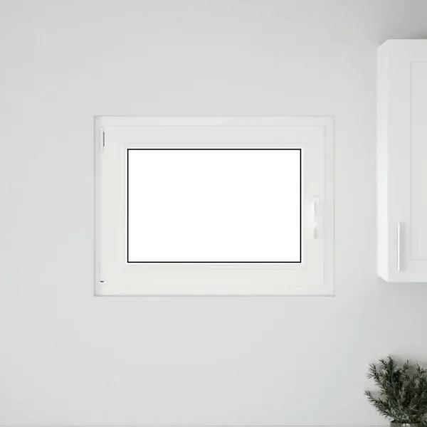 Fereastra de subsol 90×60 cm Rabatabil DIN Stânga Antracit