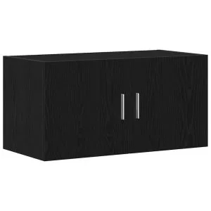 Dulap de perete Stejar negru 80x39x40 cm Lemn prelucrat
