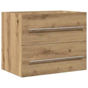 Dulap pentru chiuveta de baie Stejar Artisan Lemn prelucrat