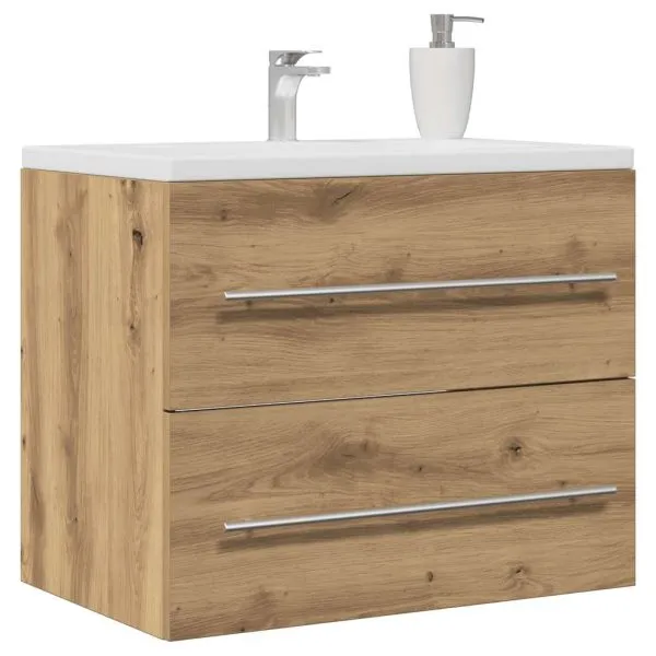 Dulap pentru chiuveta de baie Stejar Artisan Lemn prelucrat