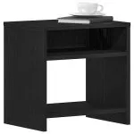 Noptiera stejar negru 40x30x40 cm lemn prelucrat
