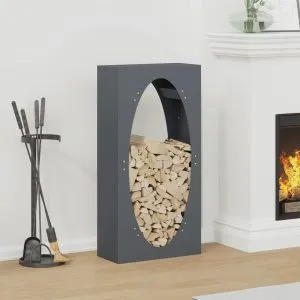 Suport pentru lemne de foc Antracit Oțel laminat la rece