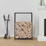 Suport pentru lemne de foc Antracit Oțel laminat la rece