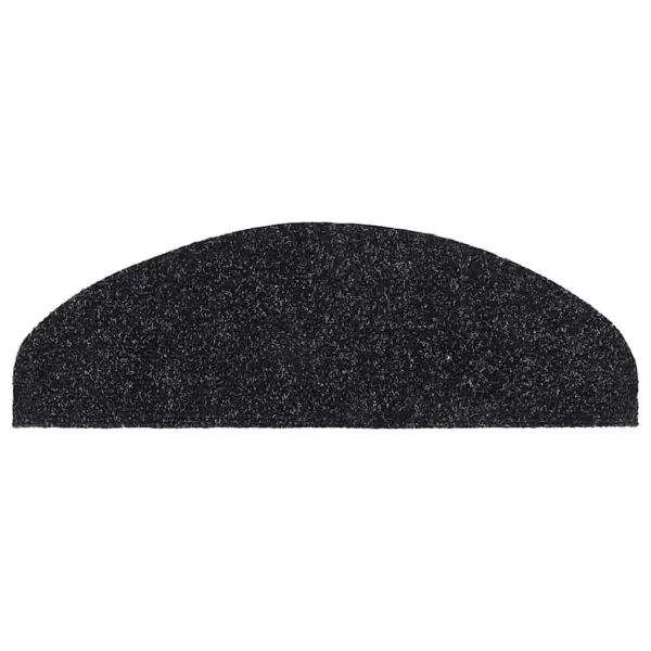 Covorașe scară autoadezive 20 buc Negru 65x21x4 cm