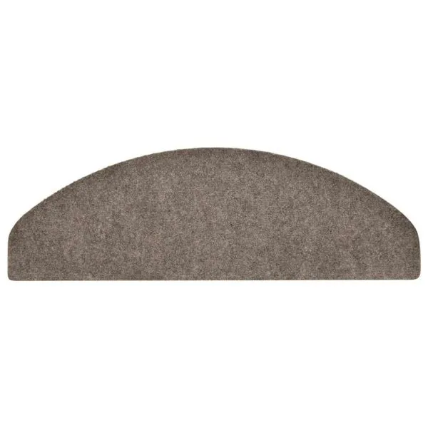Covorașe scară autoadezive 30 buc crem 65x21x4 cm