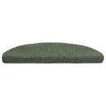 Covorașe scară autoadezive 30 buc Verde 65x21x4 cm
