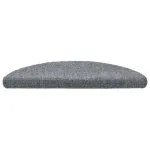 Covorașe scară autoadezive 20 buc Gri deschis 56x17x3 cm