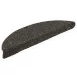 Covorașe scară autoadezive 30 buc Antracit 56x17x3 cm