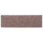 Covorașe scară autoadezive 30 buc crem 65x21x4 cm