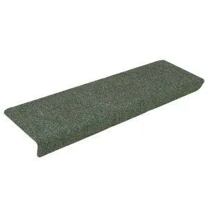 Covorașe scară autoadezive 30 buc Verde 65x21x4 cm