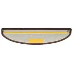 Covorașe scară 30 buc cafea maro 56x17x3 cm