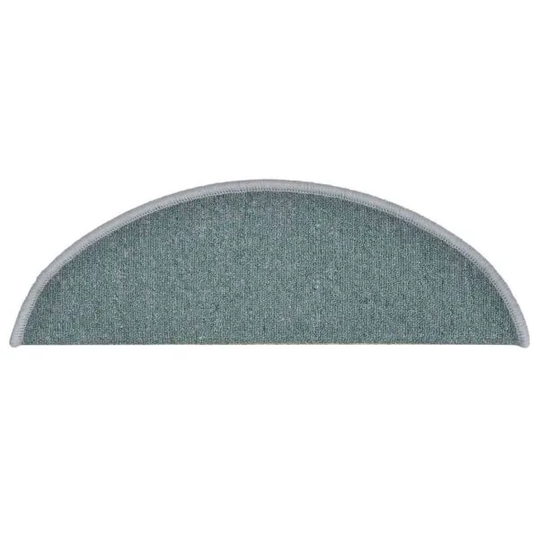 Covorașe scară 30 buc Albastru 56x17x3 cm
